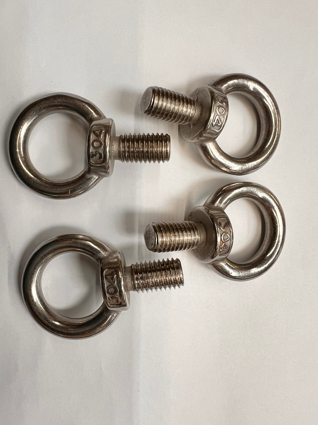 Large Stainless Steel Eye Bolts for Pergola with Guide Poles(PK of 4)