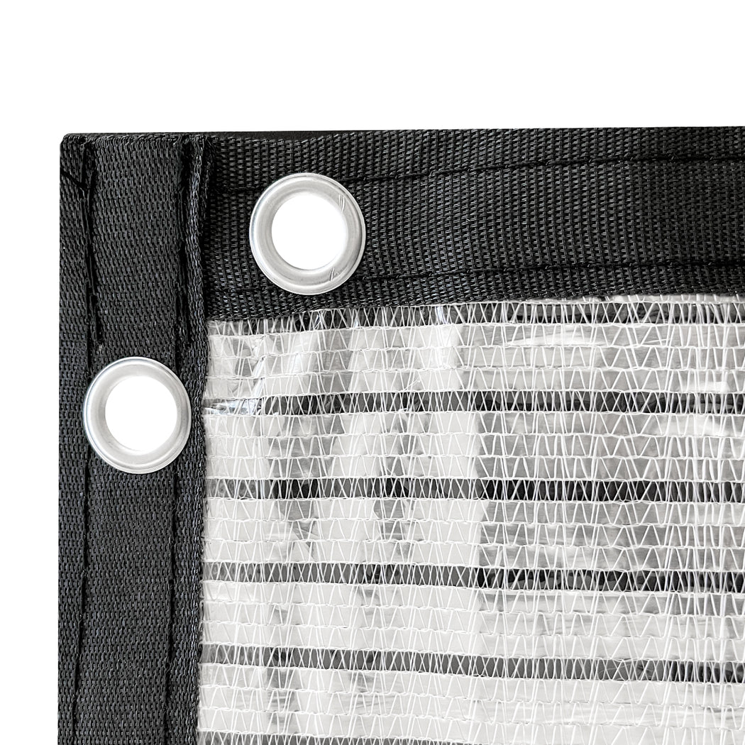 75% Reflective Aluminet Sunblock Shade Cloth with Grommets
