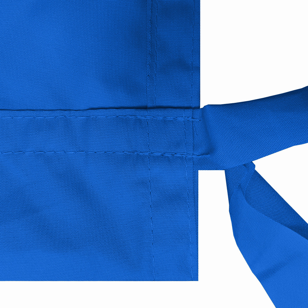 Custom Sizes Rod Pocket Waterproof Universal Replacement Shade Canopy Top Cover for Pergola - Royal Blue (Pergola Not Included) *Rod Pockets on the Width (Length x Width)*