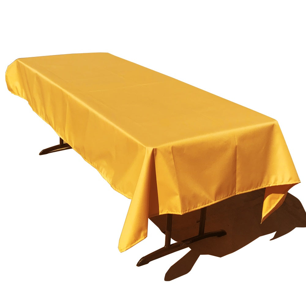 Waterproof Woven Rectangular Polyester Reusable Tablecloth