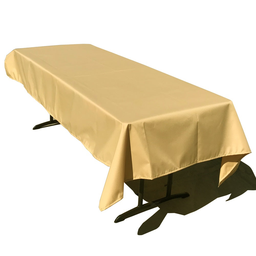 Waterproof Woven Rectangular Polyester Reusable Tablecloth