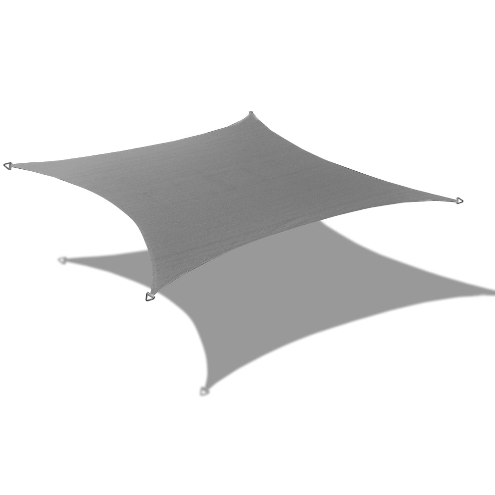 Custom Size (14ft x 16ft) Rectangle Waterproof Woven Sun Shade Sail - Vibrant Colors
