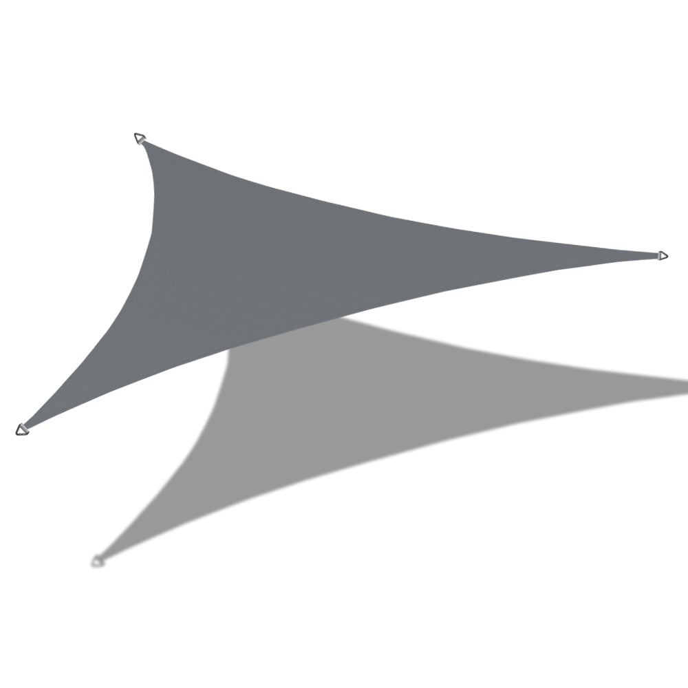 Custom Size (9ft x 9ft x 12.7ft) Right Triangle Waterproof Woven Sun Shade Sail Custom - Vibrant Colors