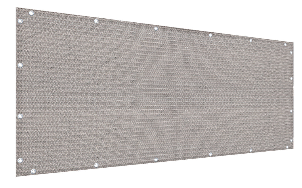 Custom Size (2ft Tall) Custom Length Privacy Screen - Smoke
