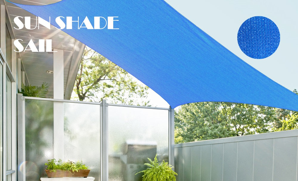 Custom Sized HDPE Sail - Blue