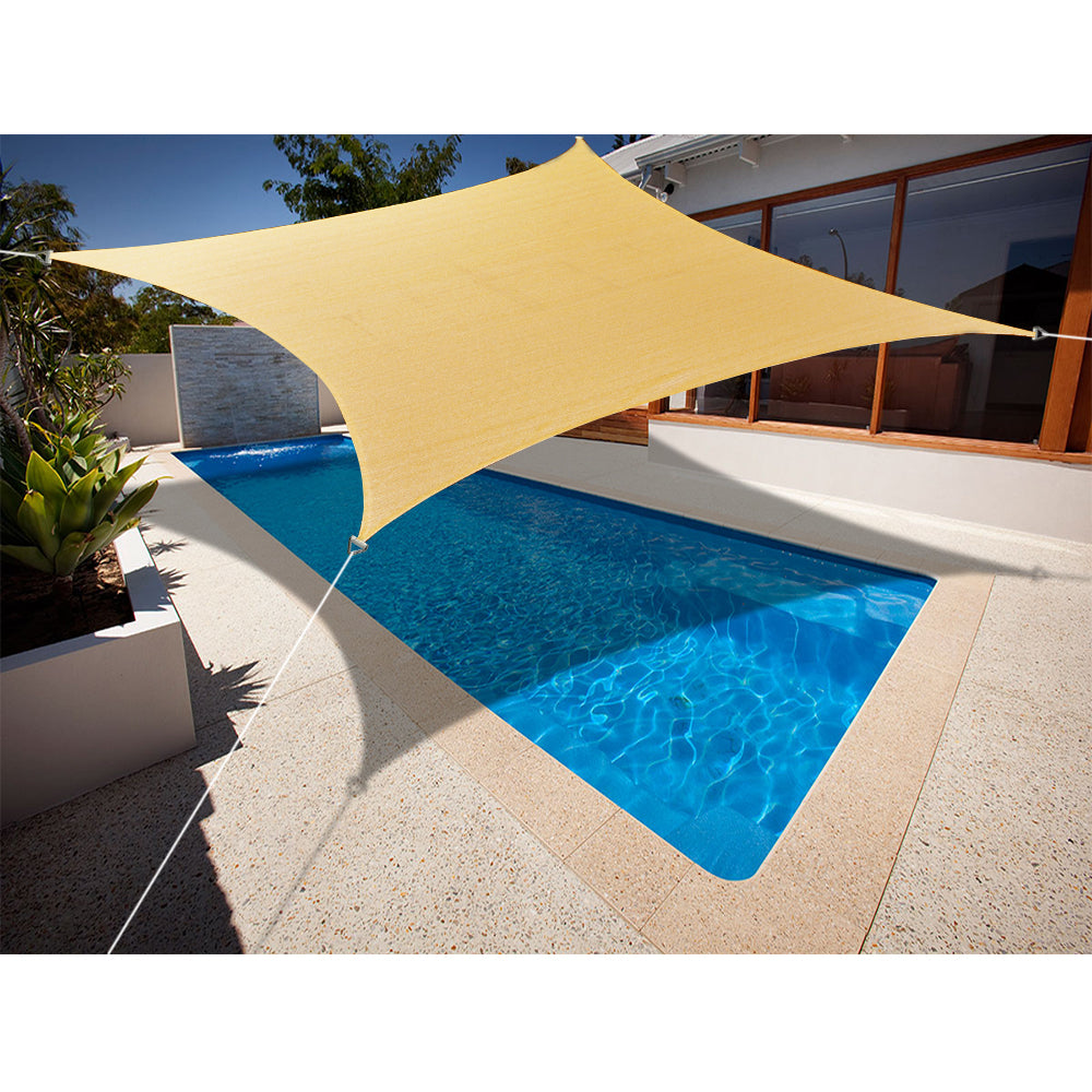 Heavy Duty Waterproof Sun Shade Sail Seamless