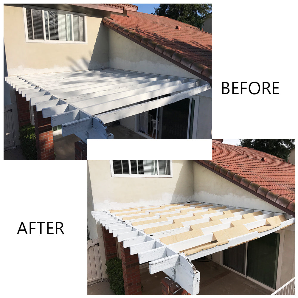 Alion Home Custom Wave Shade Cover for Pergola - Outdoor Sun Shade for Patio & Garden Shade Available in Multiple Colors