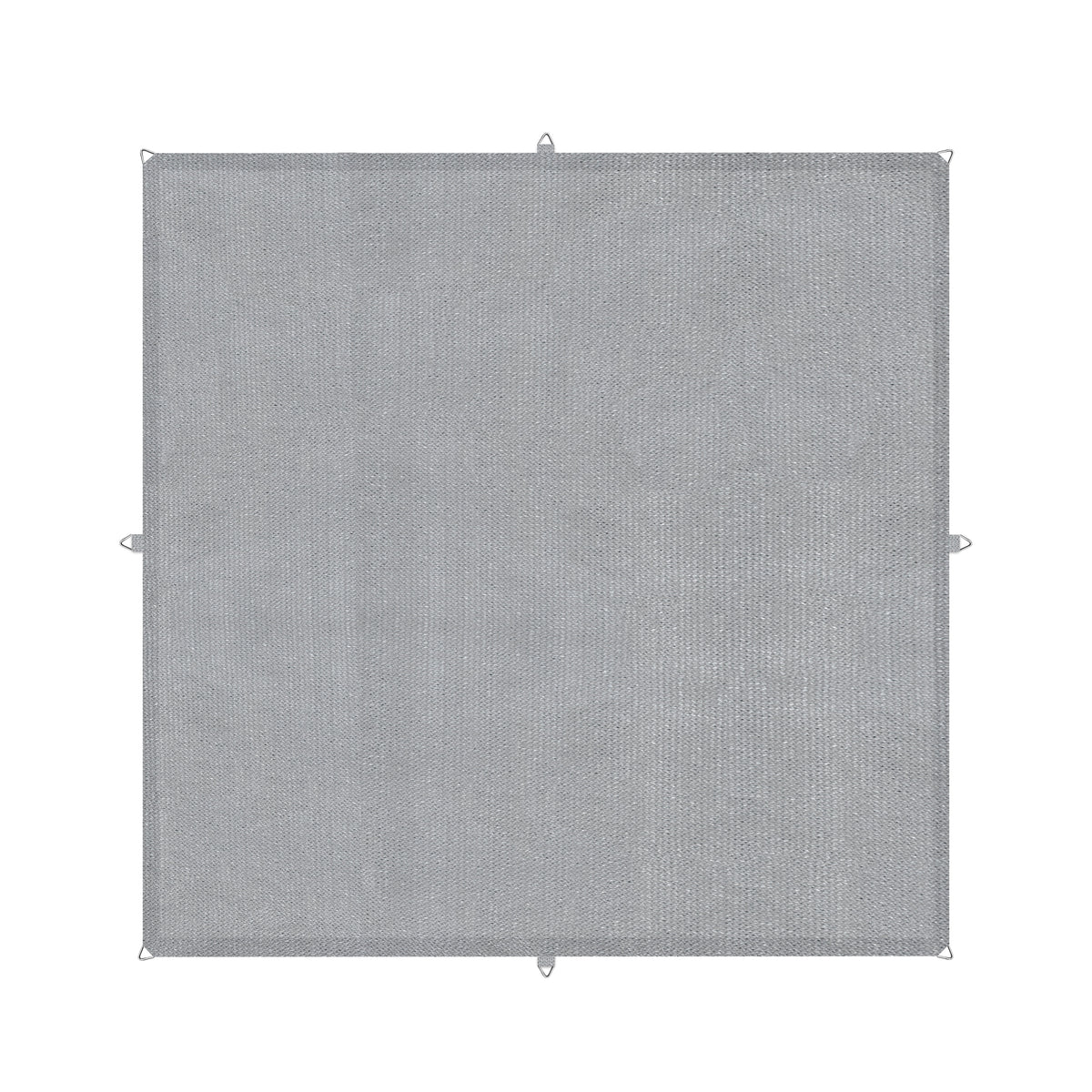 Heavy Duty HDPE Permeable Shade Canopy Cover Straight Edge w/ Stainless Steel Rings Only
