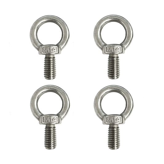 Large Stainless Steel Eye Bolts for Pergola with Guide Poles(PK of 4)