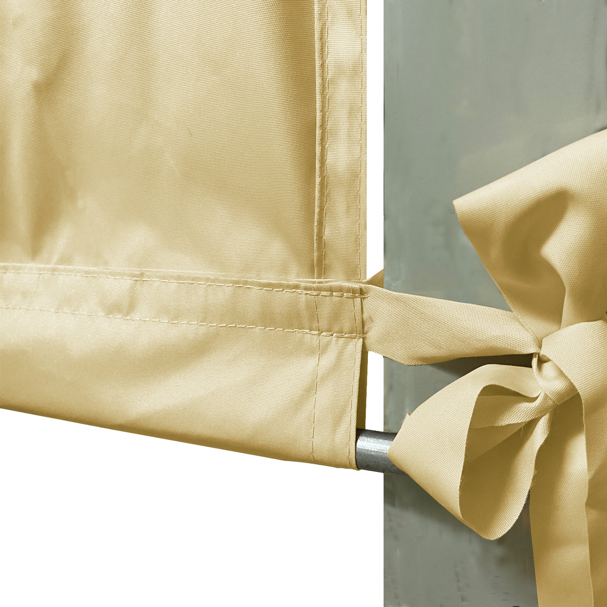Waterproof Pergola Replacement Canopy with Rod Pockets – Desert Sand