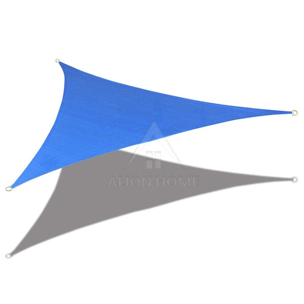 Custom Size (9ft x 9ft x 12.7ft) Right Triangle Waterproof Woven Sun Shade Sail Custom - Vibrant Colors