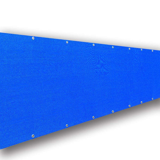 HDPE Privacy Screen Windscreen – Custom Size, Blue