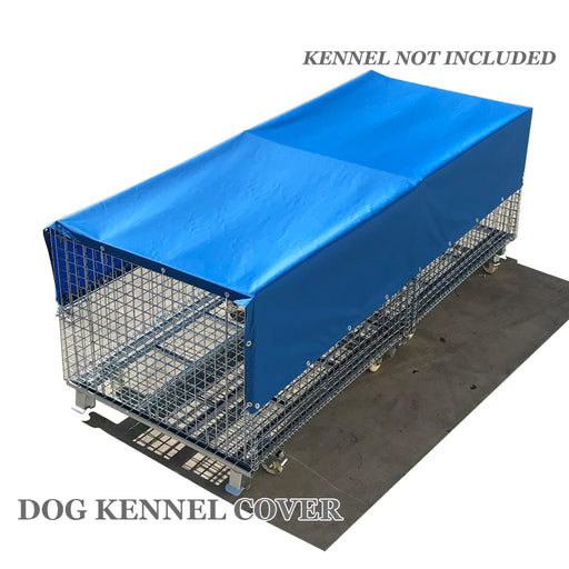 Waterproof Dog Run & Pet Kennel Cover - Royal Blue