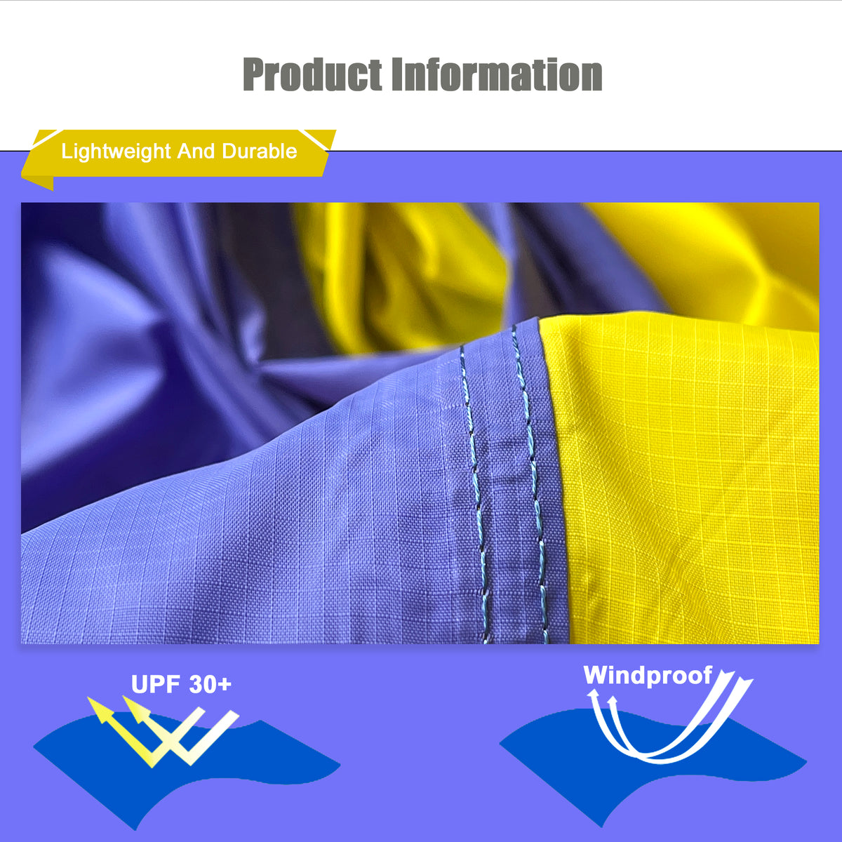 Nylon Ripstop Water Repellent Fabric