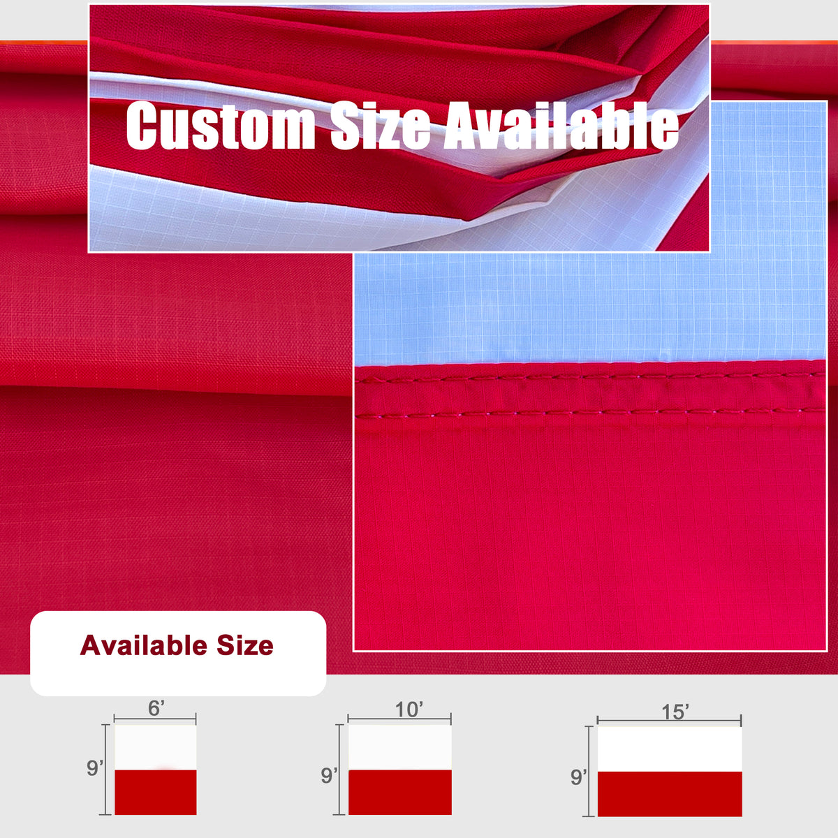 Nylon Ripstop Water Repellent Fabric