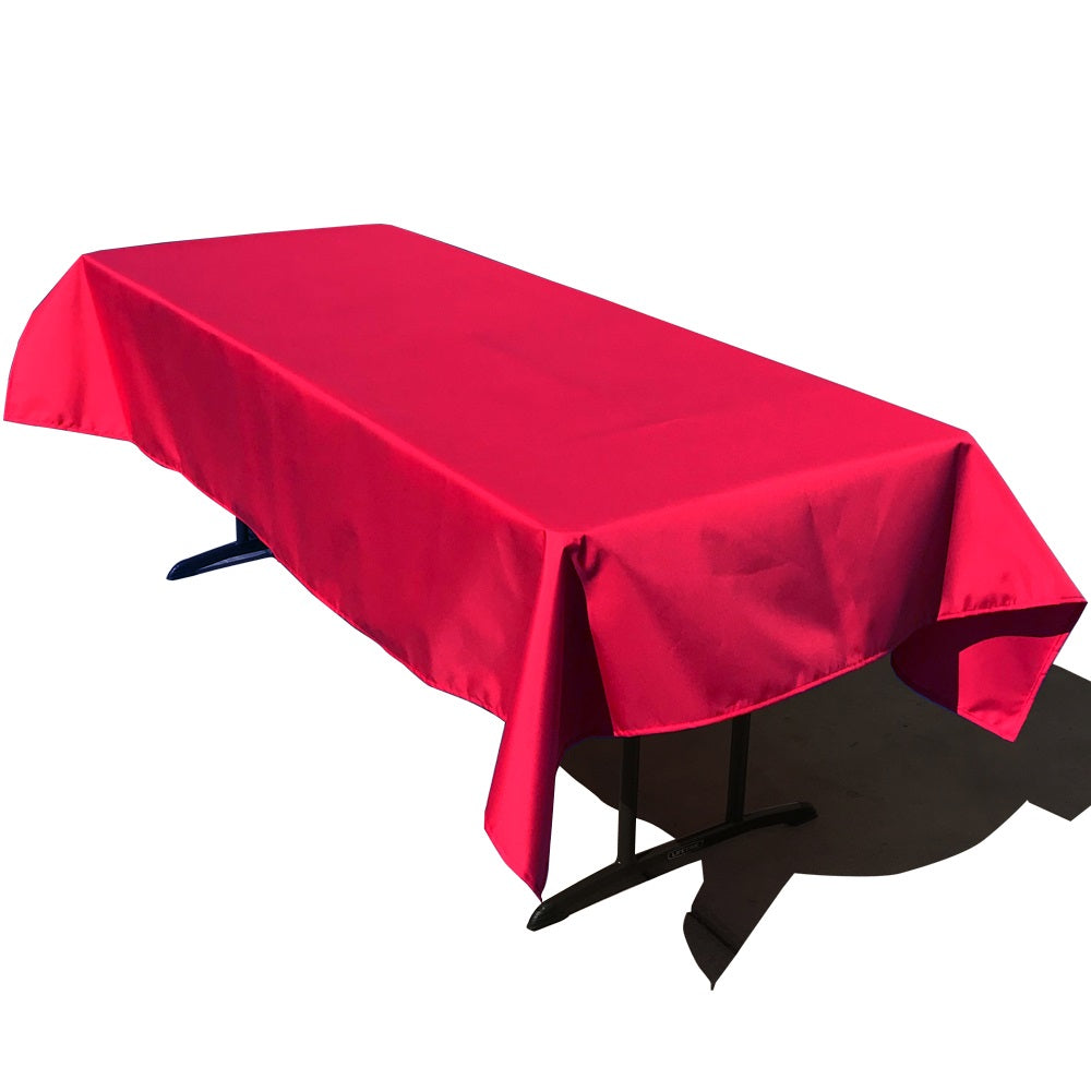 Waterproof Woven Rectangular Polyester Reusable Tablecloth