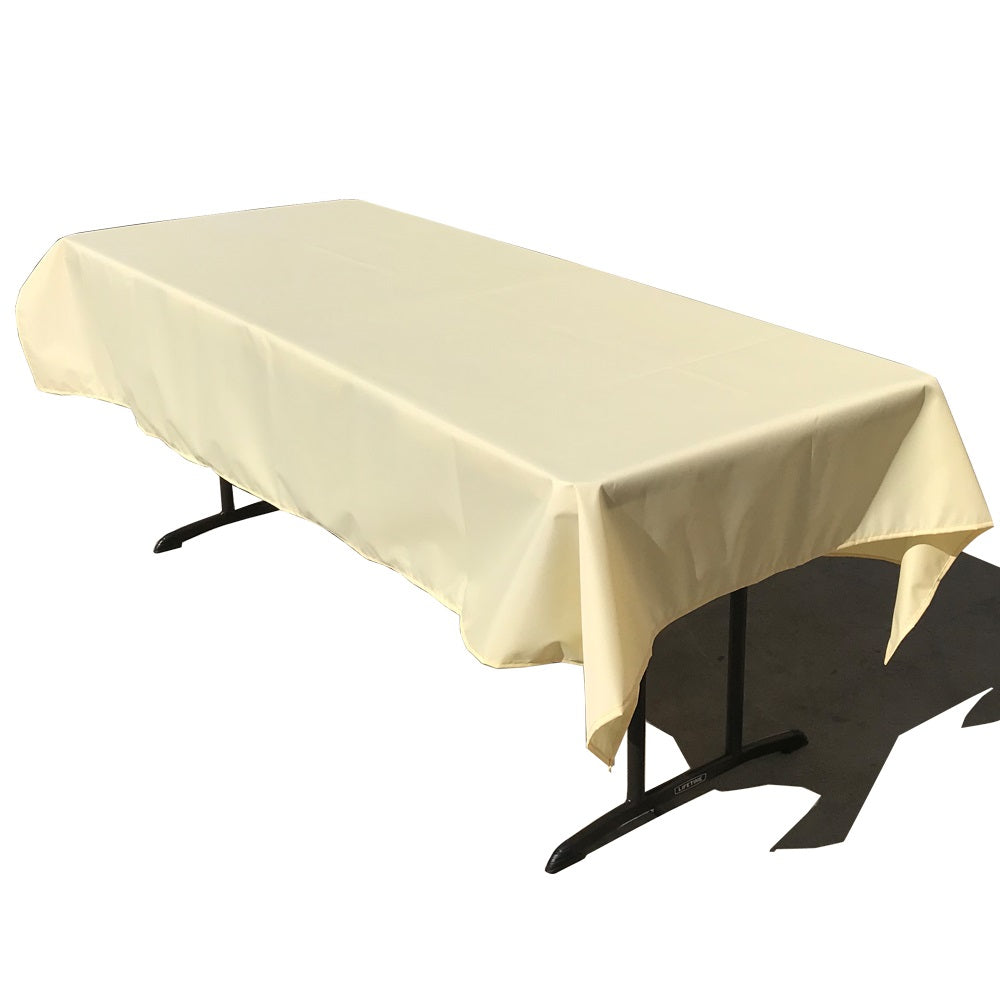 Waterproof Woven Rectangular Polyester Reusable Tablecloth