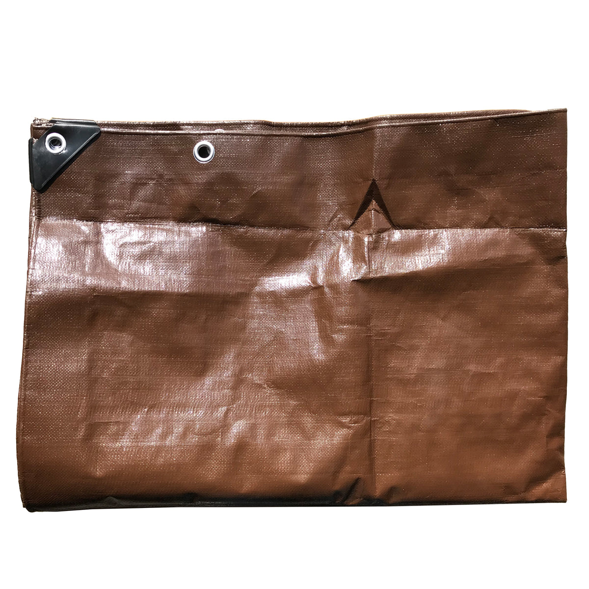 Heavy Duty 12 Mil Poly Tarps - Brown