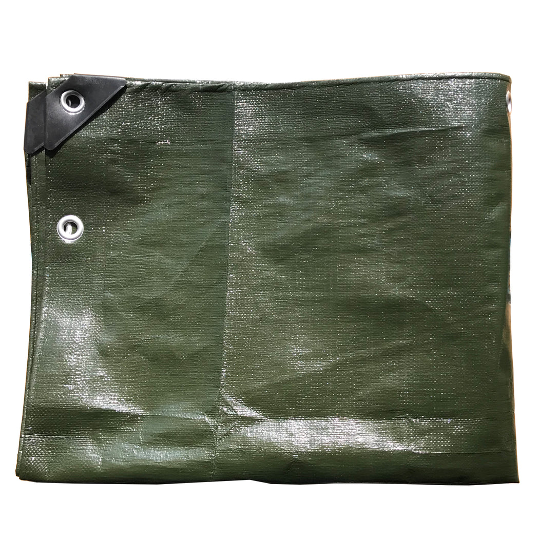 Alion Home Heavy Duty 12 Mil Poly Tarps - Dark Green