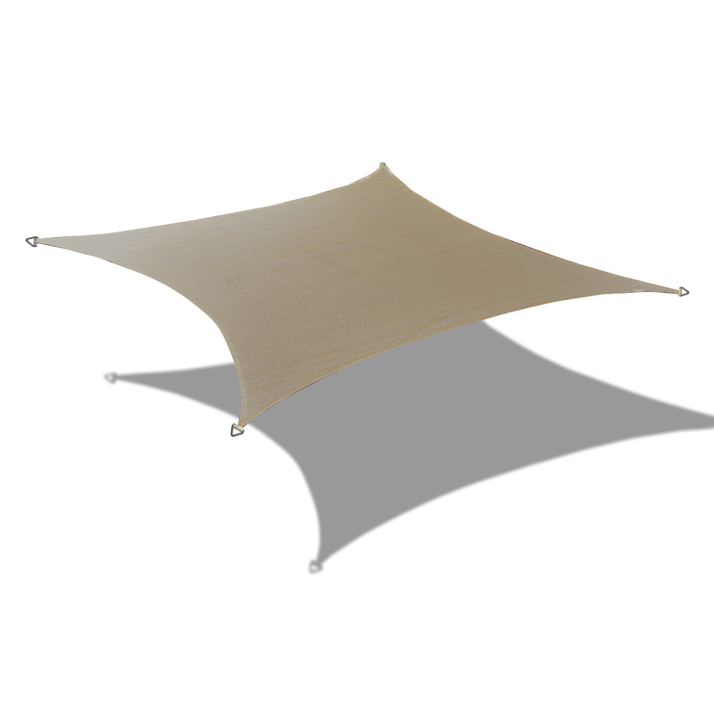 6 ft x 9 ft Rectangle Waterproof Shade Sail – 160 GSM PU-Coated Polyester