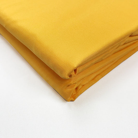 80'' Wide PU Waterproof Polyester Fabric - Sold by Yard - (Mango Yellow)