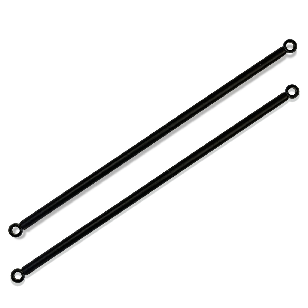 Heavy Duty Weighted Metal Pergola Rods with Eye Loops – Set of 2