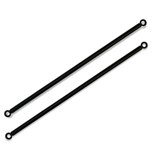 Heavy Duty Weighted Metal Pergola Rods with Eye Loops – Set of 2