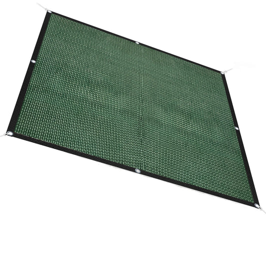 Green 75% shade cloth garden netting
