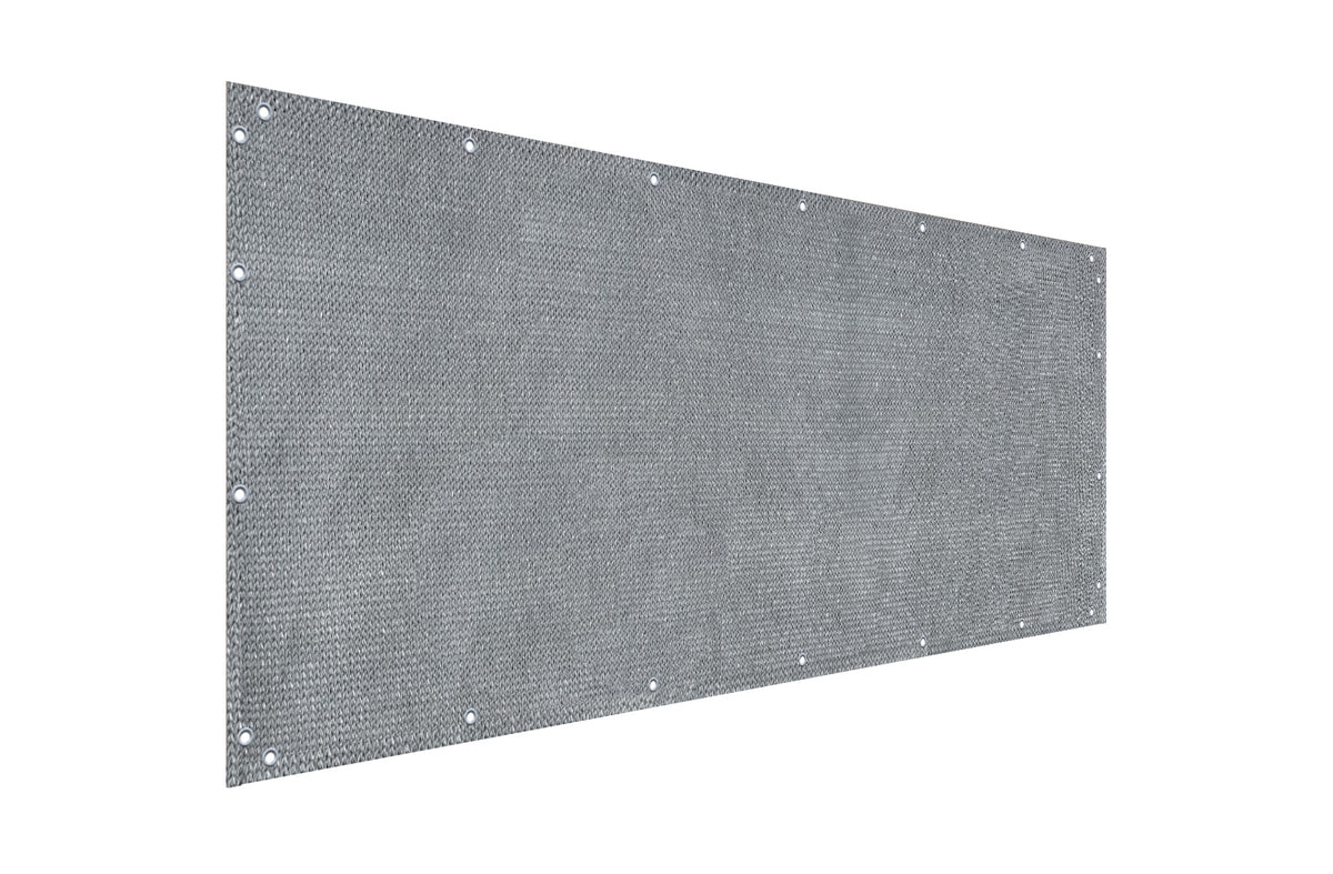 40 in Tall HDPE Privacy Screen – Custom Length, Grey