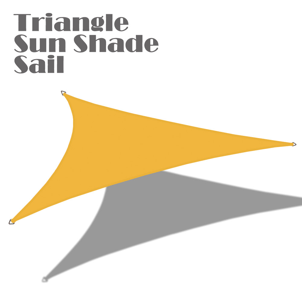 14ft x 14ft x 19.8ft Right Triangle PU Waterproof Woven Sun Shade Sail